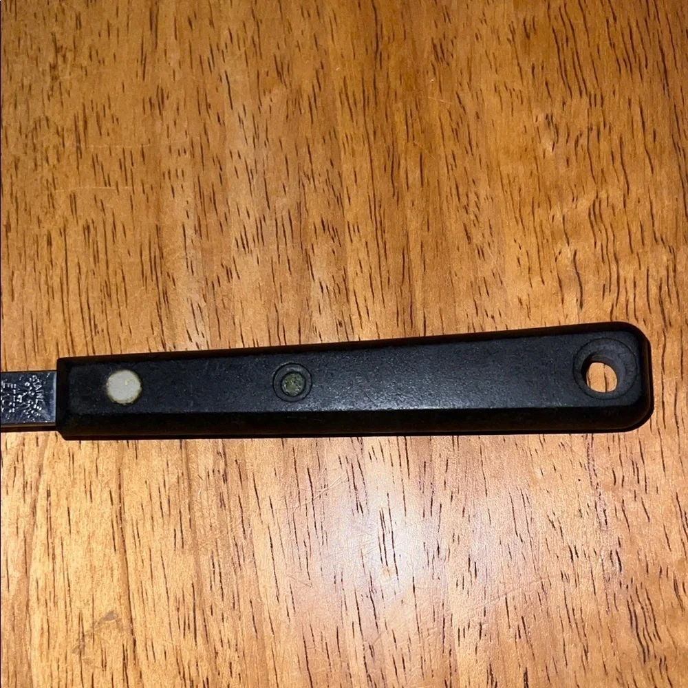 Black Stainless Steel Carving Fork Vintage Ekco